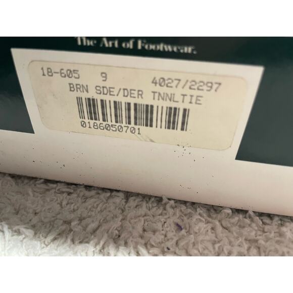 Avventura Derby Loafers Square Toe 9 M Suede Lace Up Shoes Brown Handmade Spain - Picture 14 of 14